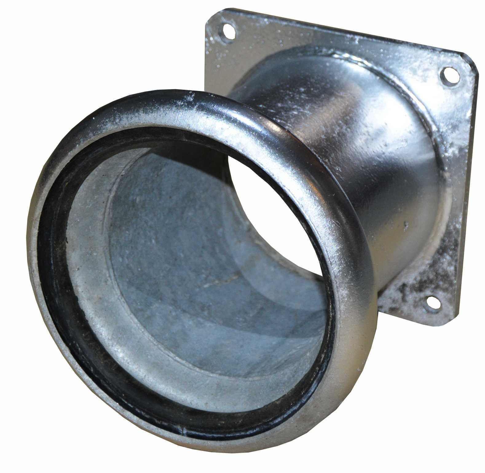 V-Teil mit Flansch 5" Bauer