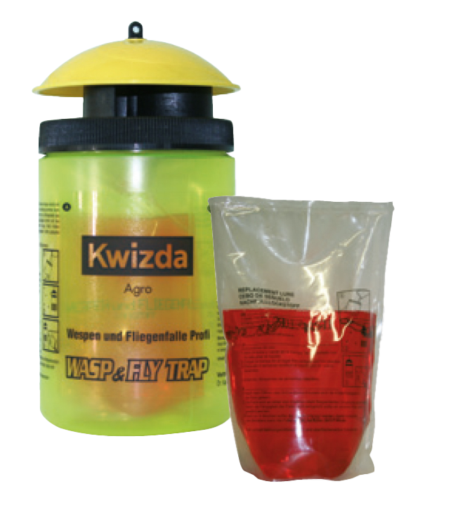 Fliegen- und Wespenfalle inkl. Köderflüssigkeit