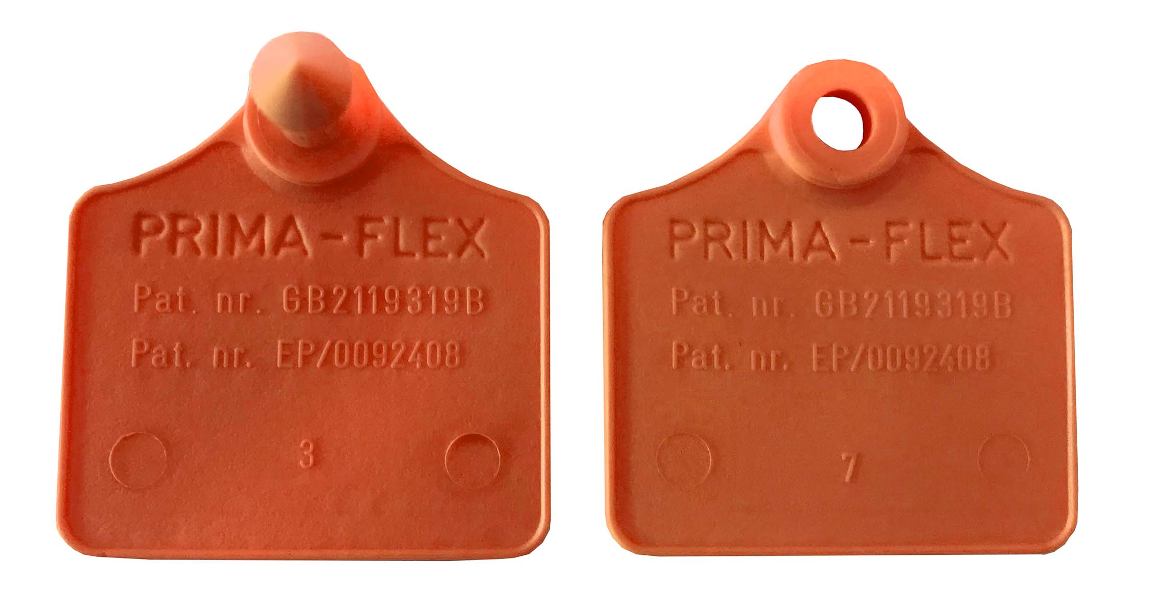 Ohrmarken Primaflex Gr.1 Blanco (25Stk/Pkg)