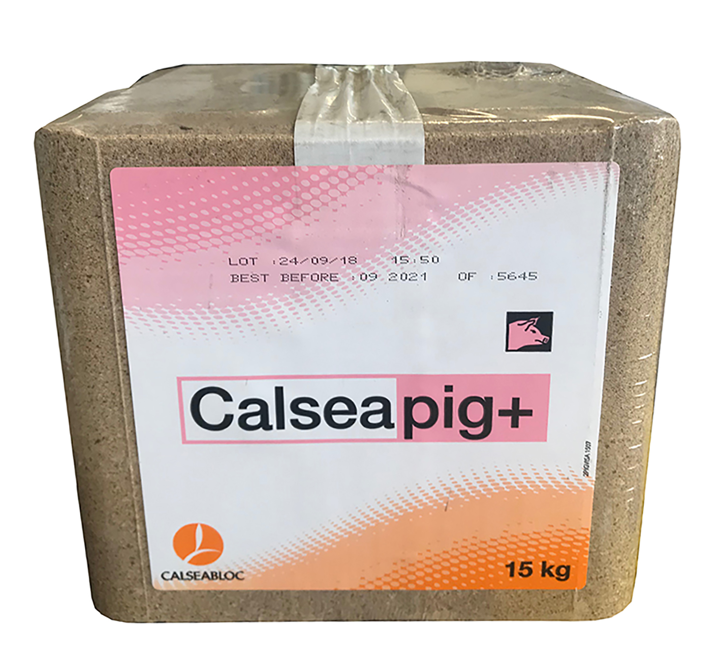 Mineralstein Calsea PIG/Ceteria Pig B für Schweine (15kg) ***