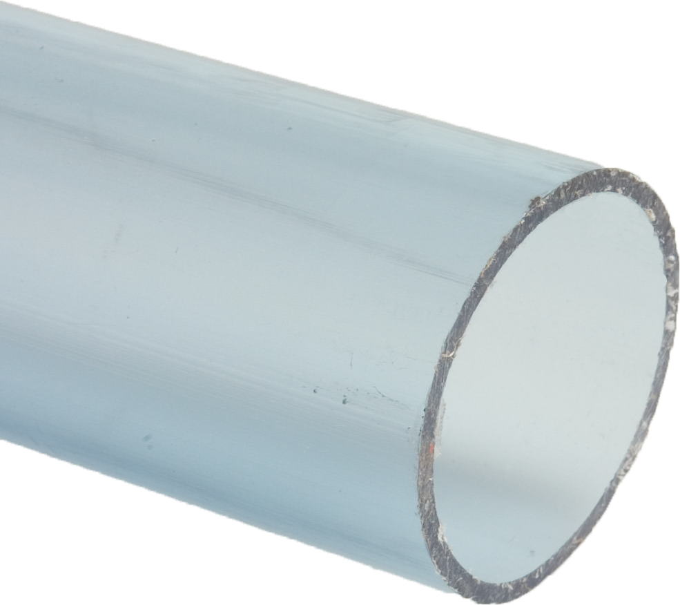 PVC-Rohr transparent 40x2mm PN10