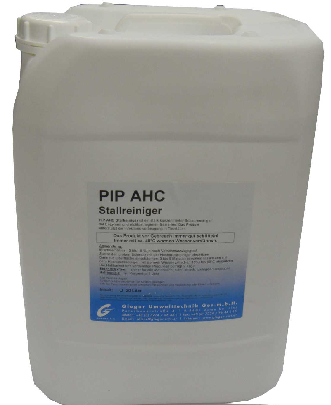 Stallreiniger Pip AHC 20 Liter - Gefahrgut