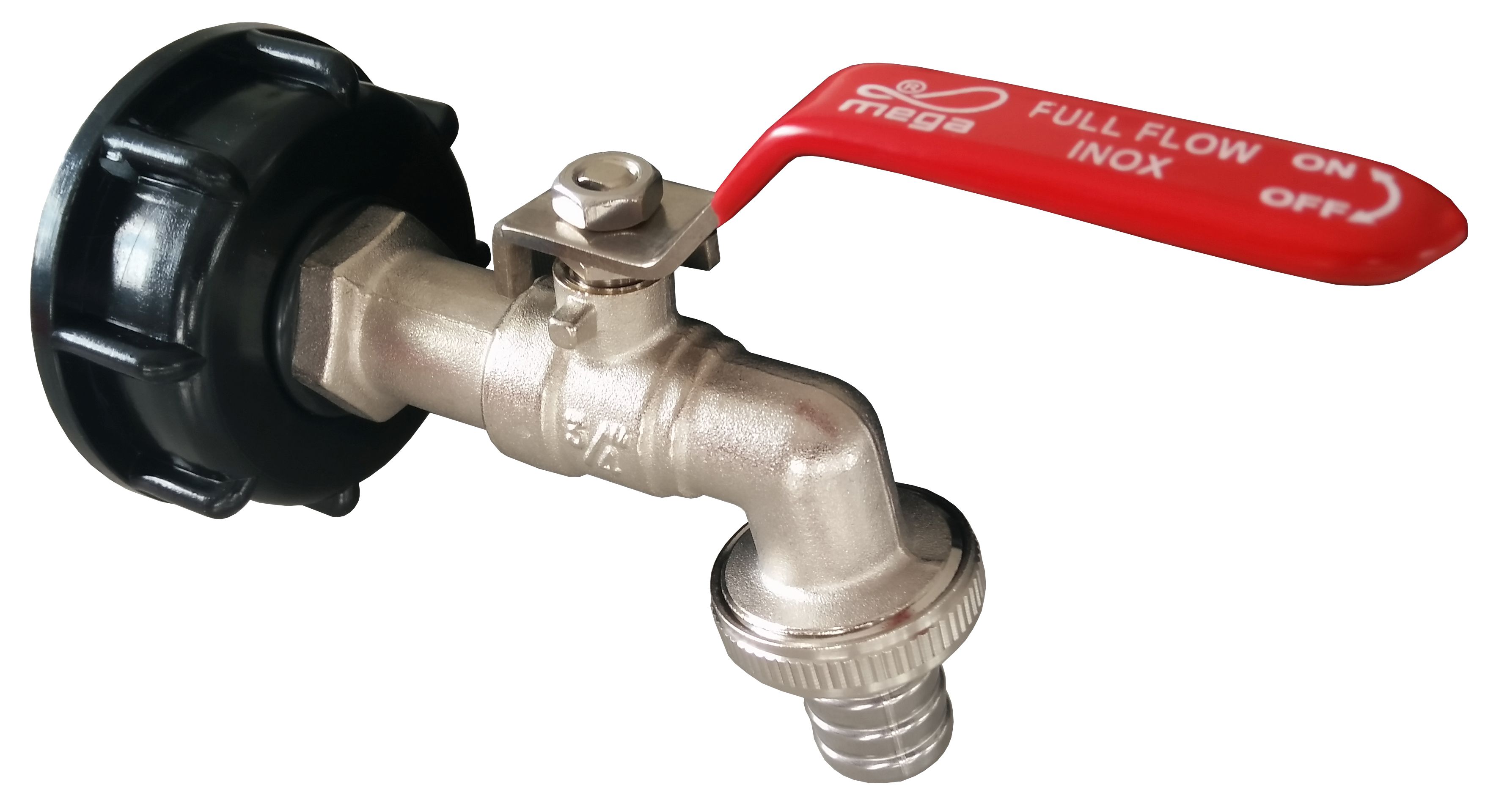 Mega Kugelauslaufhahn für IBC Tank