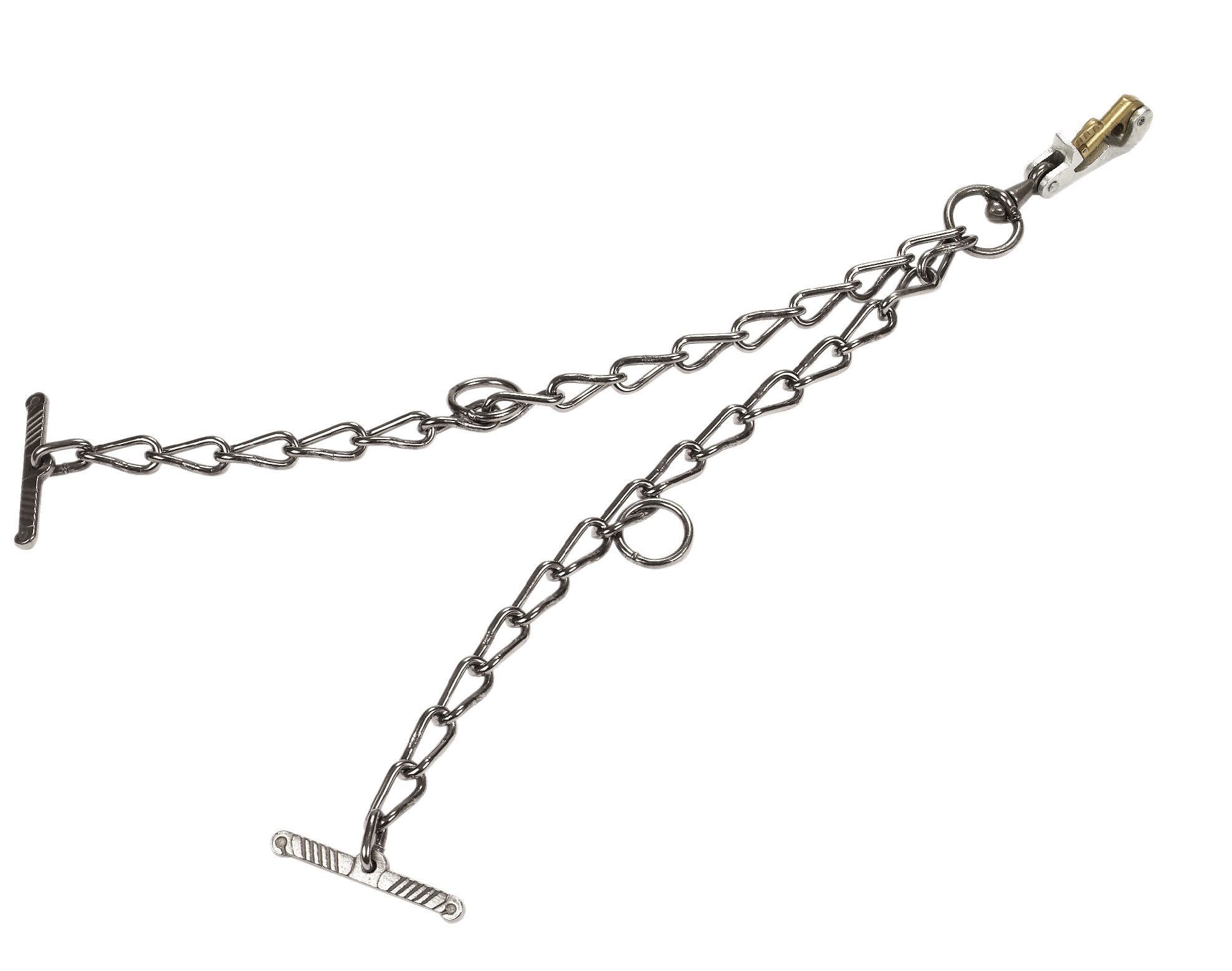 Barnteil doppelt 6mm incl. Panikhaken klein