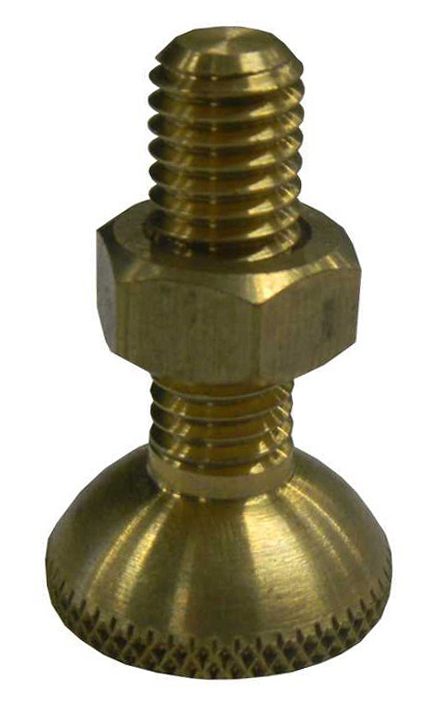 Rändelschraube mit Mutter