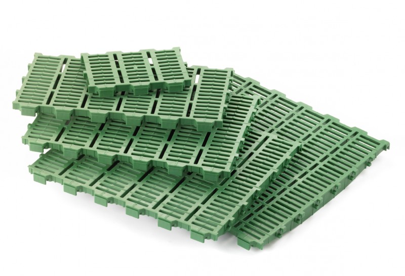 Ferkelrost MIK RUBIN in verschiedenen Größen, Schlitzanteil 35 bzw. 38 %, Schlitzbreite 10 mm