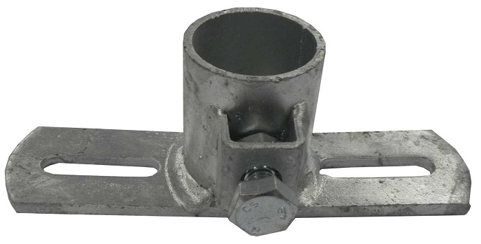 Rohrwandlager  Ø34 verzinkt