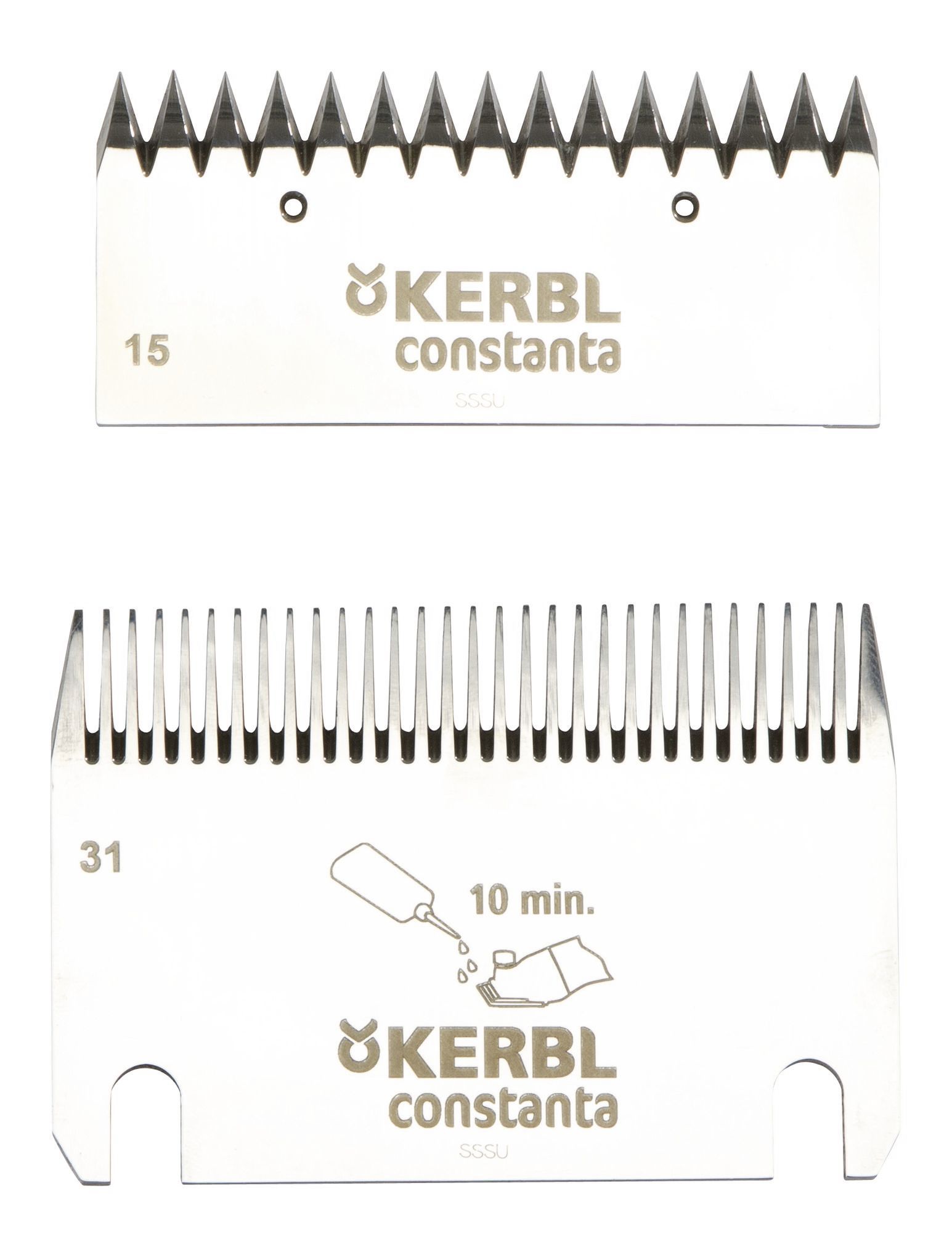 Schermesserset 15/31 für Constanta3