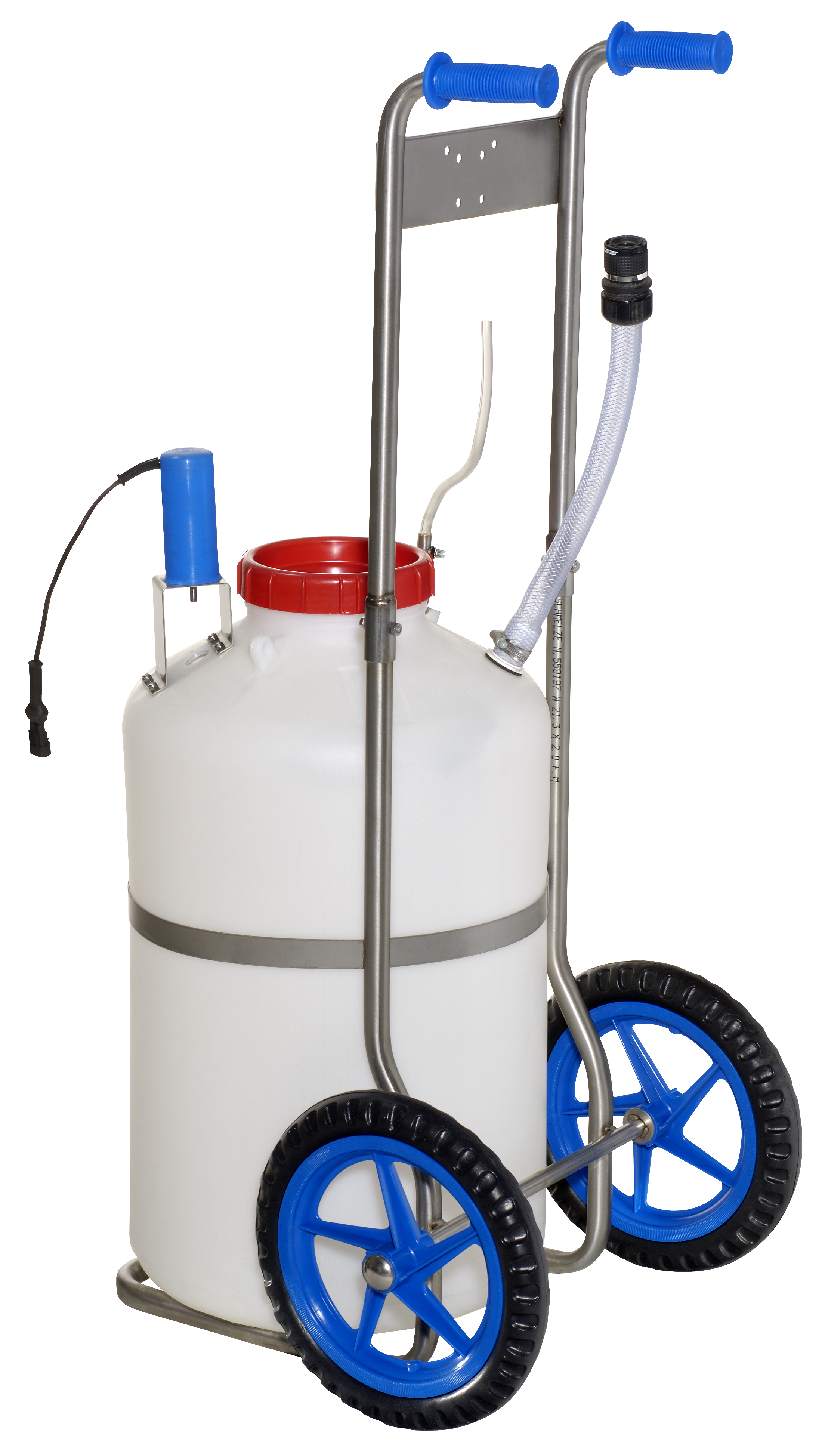 Medicatorwagen mit 60 Liter Behälter und Rührwerk