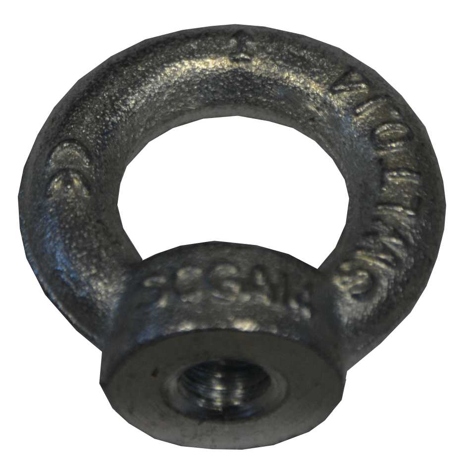 Ringmutter M10 verzinkt