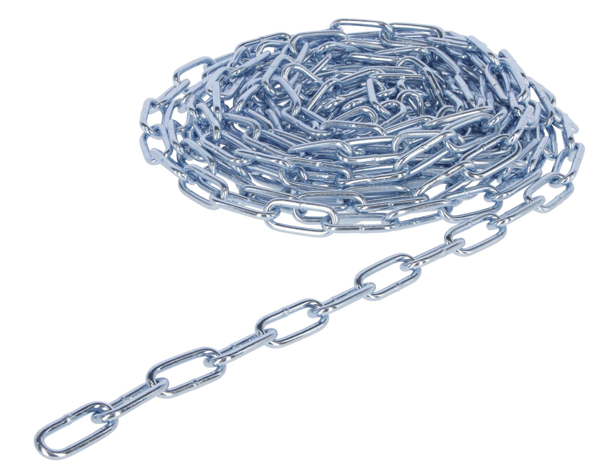Kette verzinkt 3 mm  (10lfm/X/Pack) ***