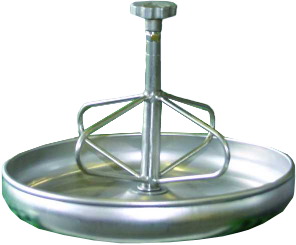 Futterschale Niro 2lt zum Einhängen 