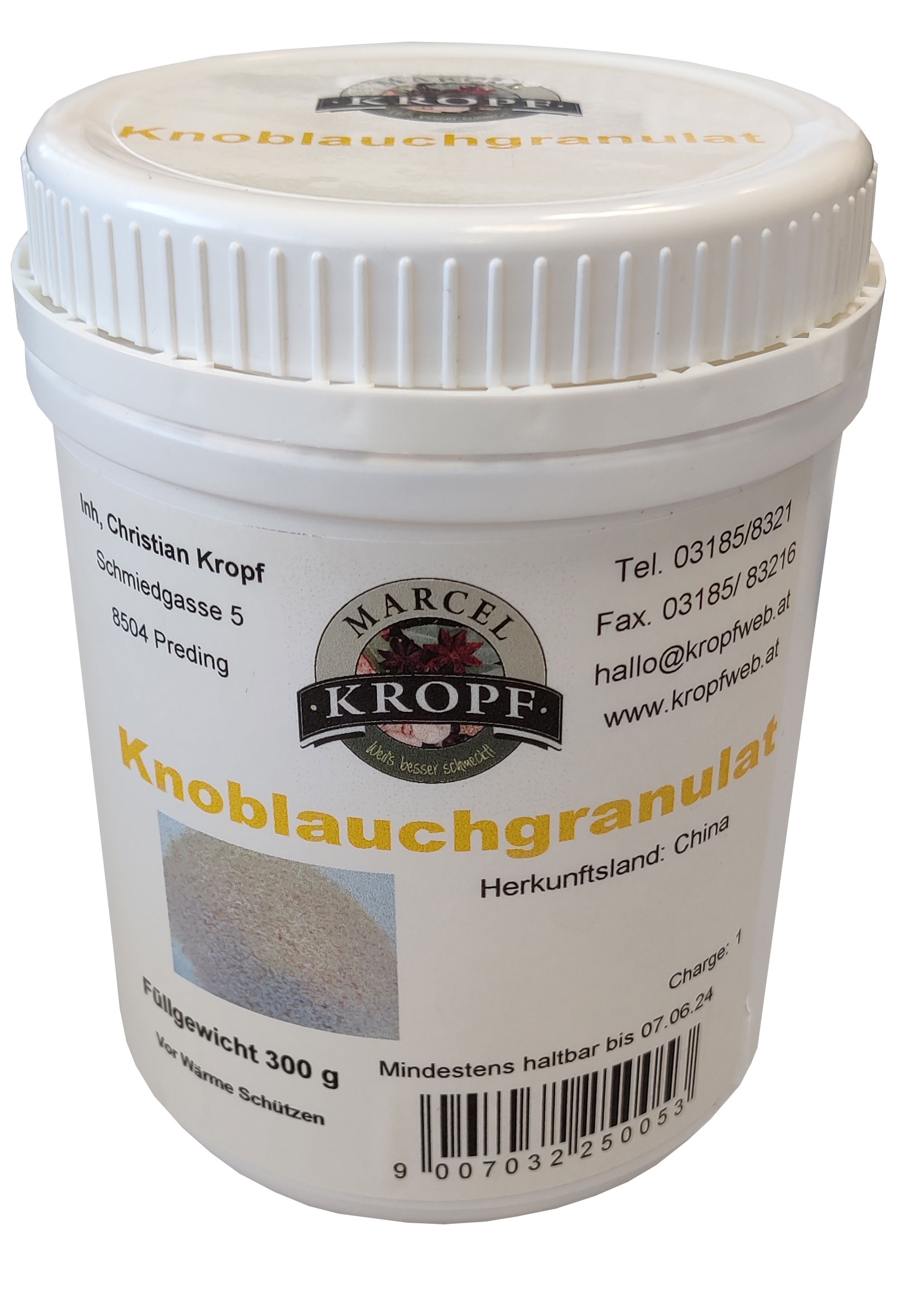 Knoblauchgranulat 300g***