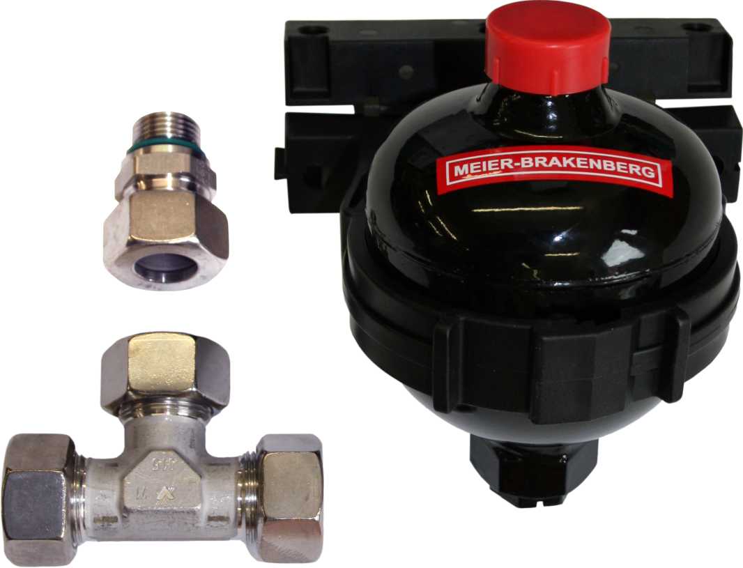 MB Druckspeicher 0,35 l, 40-210 bar 3/8 Zoll 