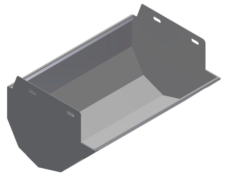 Nirotrog für Abferkelbox gerade