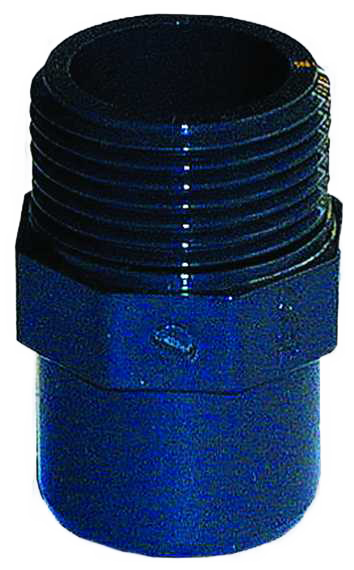 PVC-Übergangsnippel 20x25 mm     1/2" AG