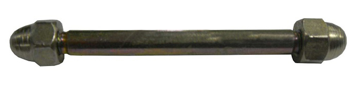 Achse kurz mit Hutmutter 