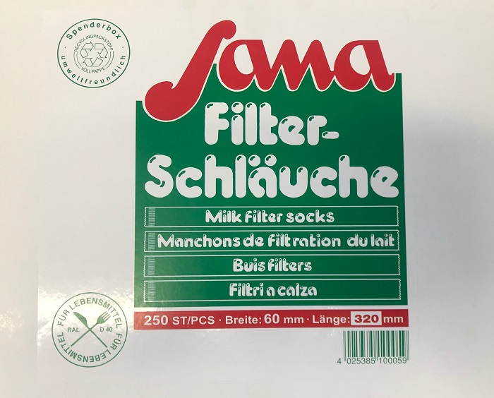 Milchfilterschlauch 250x60 mm