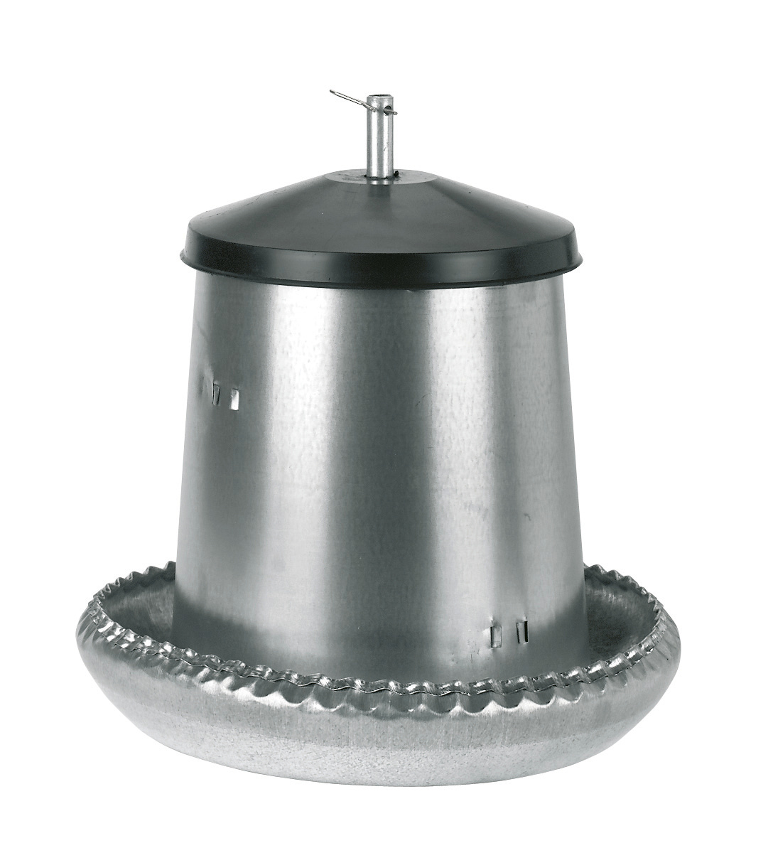 Geflügelfutterautomat verzinkt 5 kg