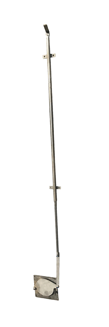 Spülleitungsschieber Ø125 komplett