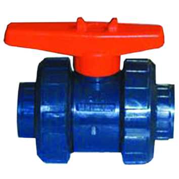 PVC-Kugelhahn 20mm mit 2xKlebemuffe