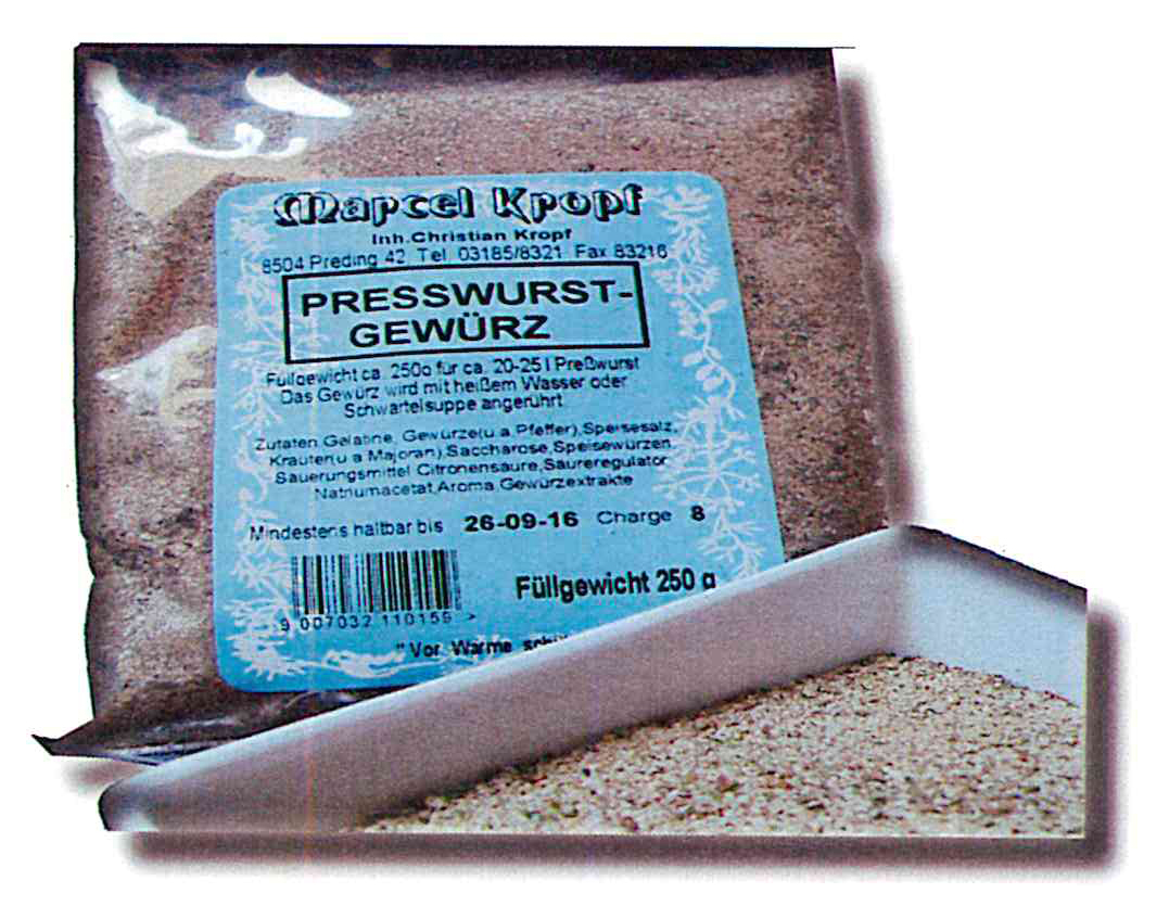 Presswurstgewürz 250 g***