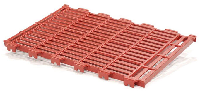 Sauengussrost 40x60 Unterzugabstand 40cm MIK