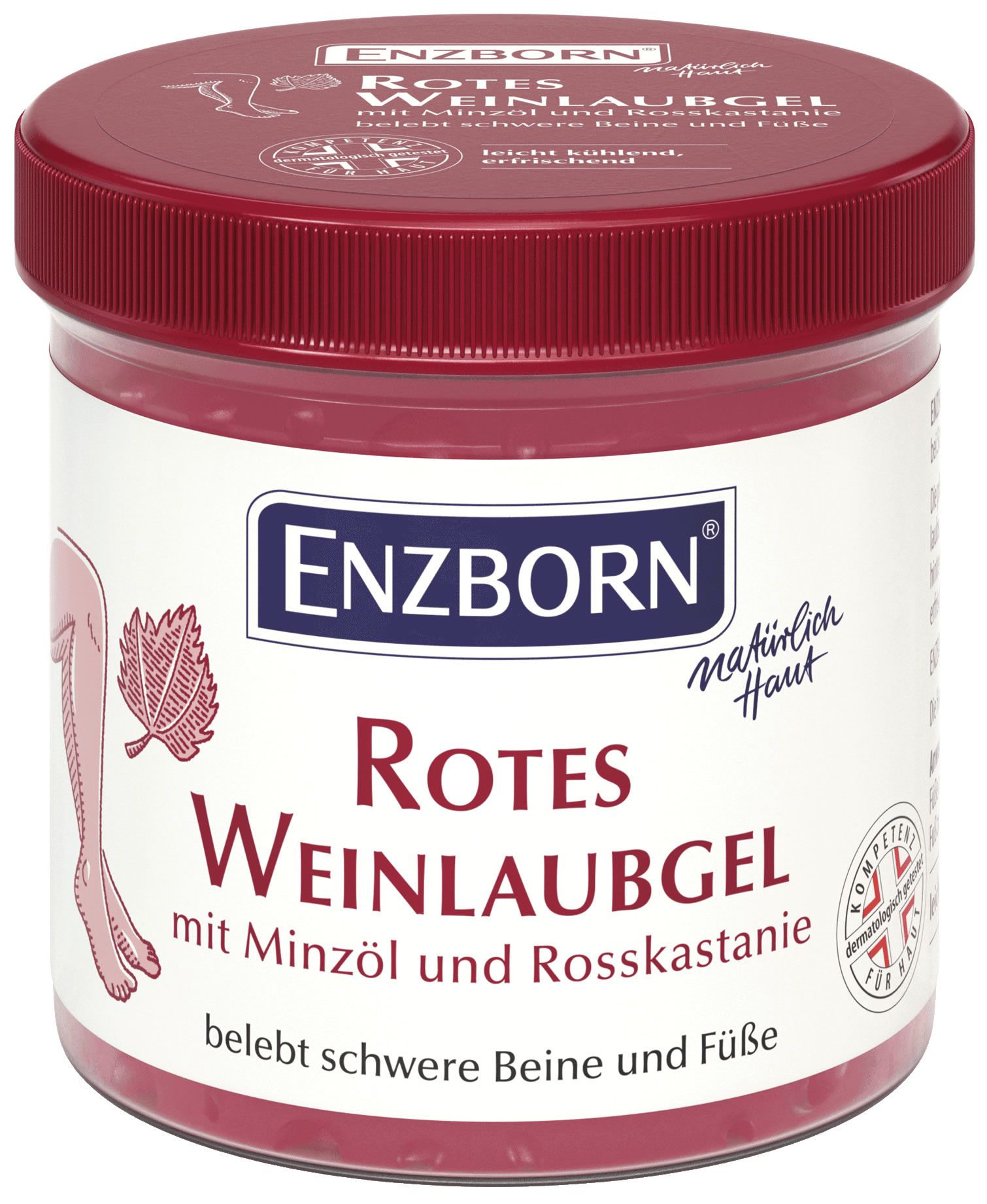 ENZBORN Rotes Weinlaubgel 200 ml