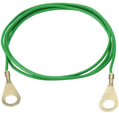 Erdanschlusskabel isoliert