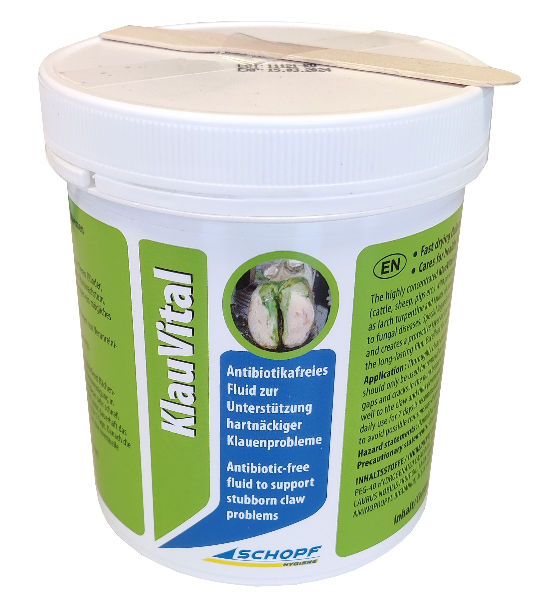 Klauenpaste zur Unterstützung der Klauengesundheit