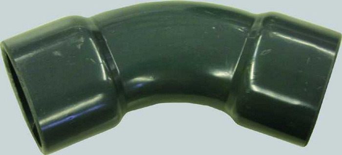PVC-Bogen 45° 50mm  - 16bar