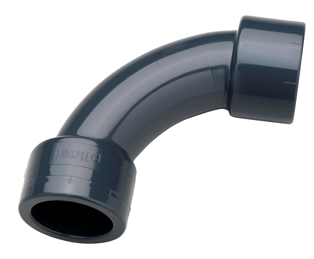 PVC-Bogen 90° 20mm