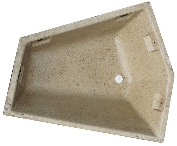 Ecktrog DT 20 links mit Reinigungsöffnung