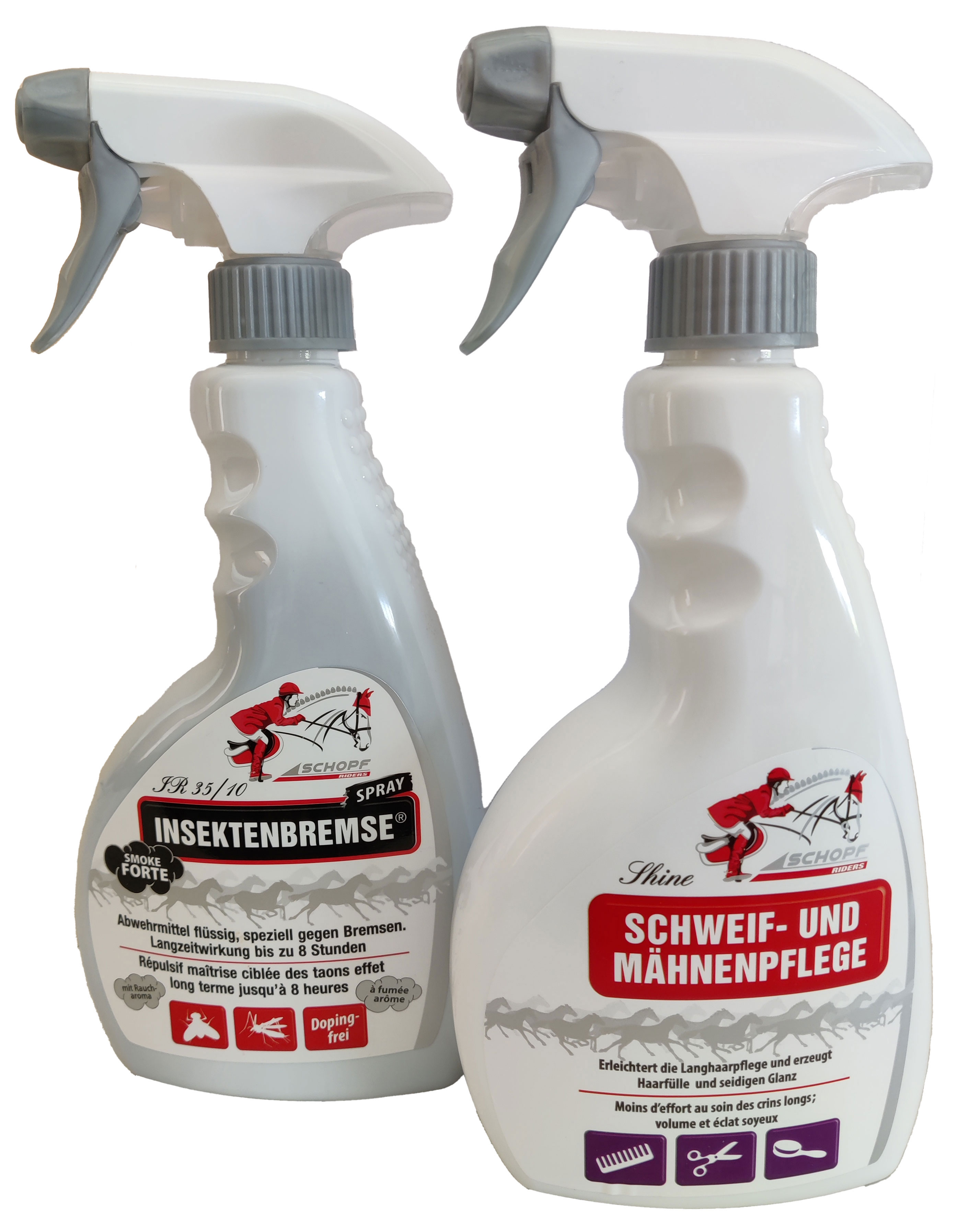 SET A Insektenbremse smoke forte + Schweif- und Mähnenpflege