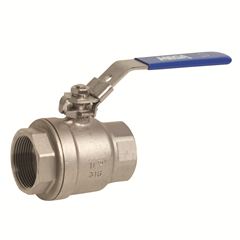 Kugeldurchlaufhahn Niro    2x 2"IG