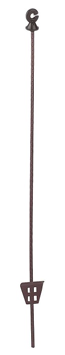 Ovalstahlpfahl mit Ringisolator