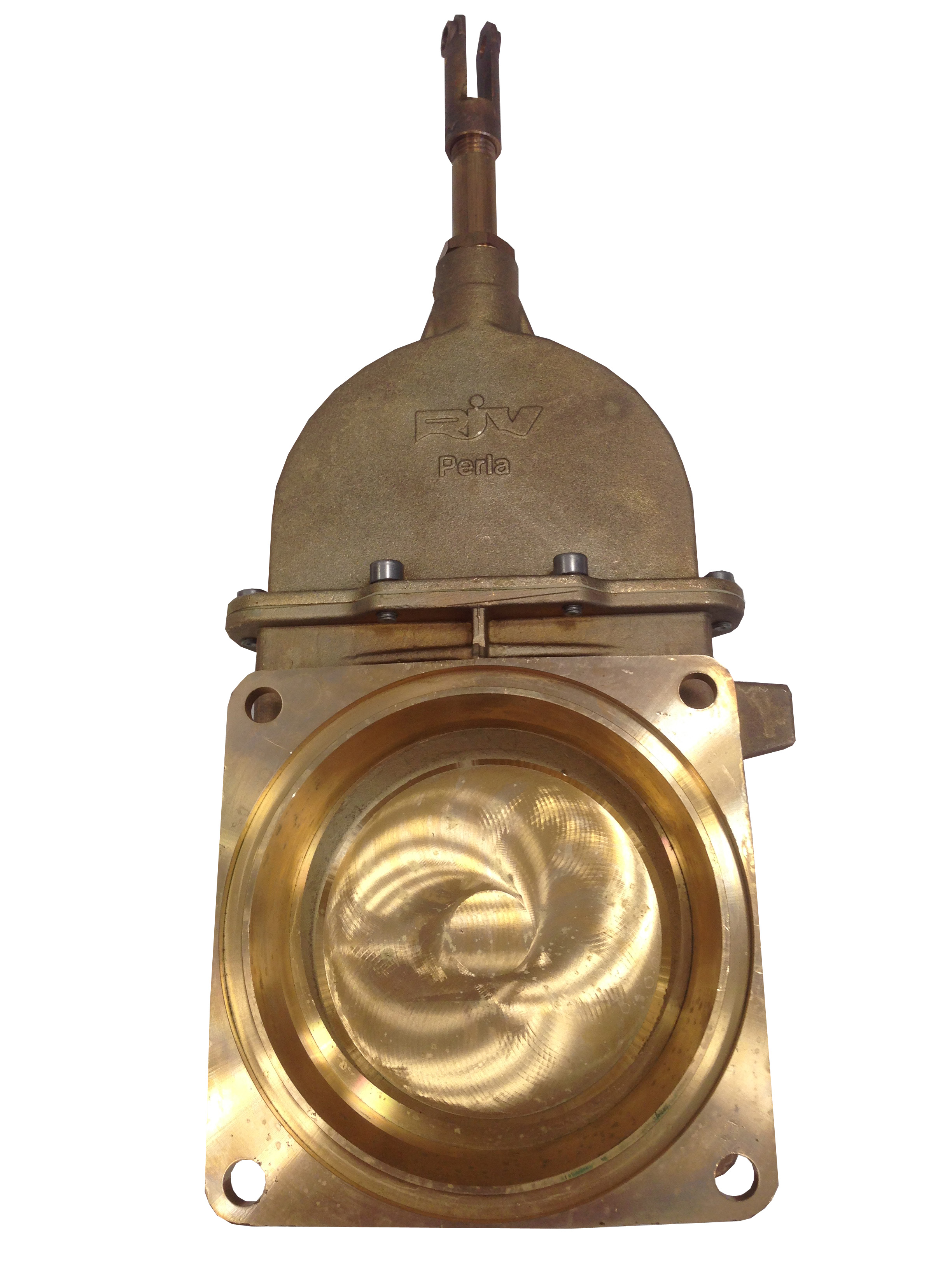 Gülleschieber 6" Messing