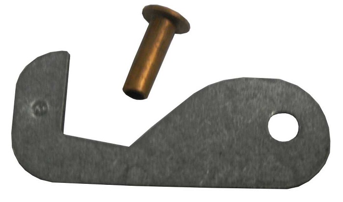 Beckenhaken mit Niete 