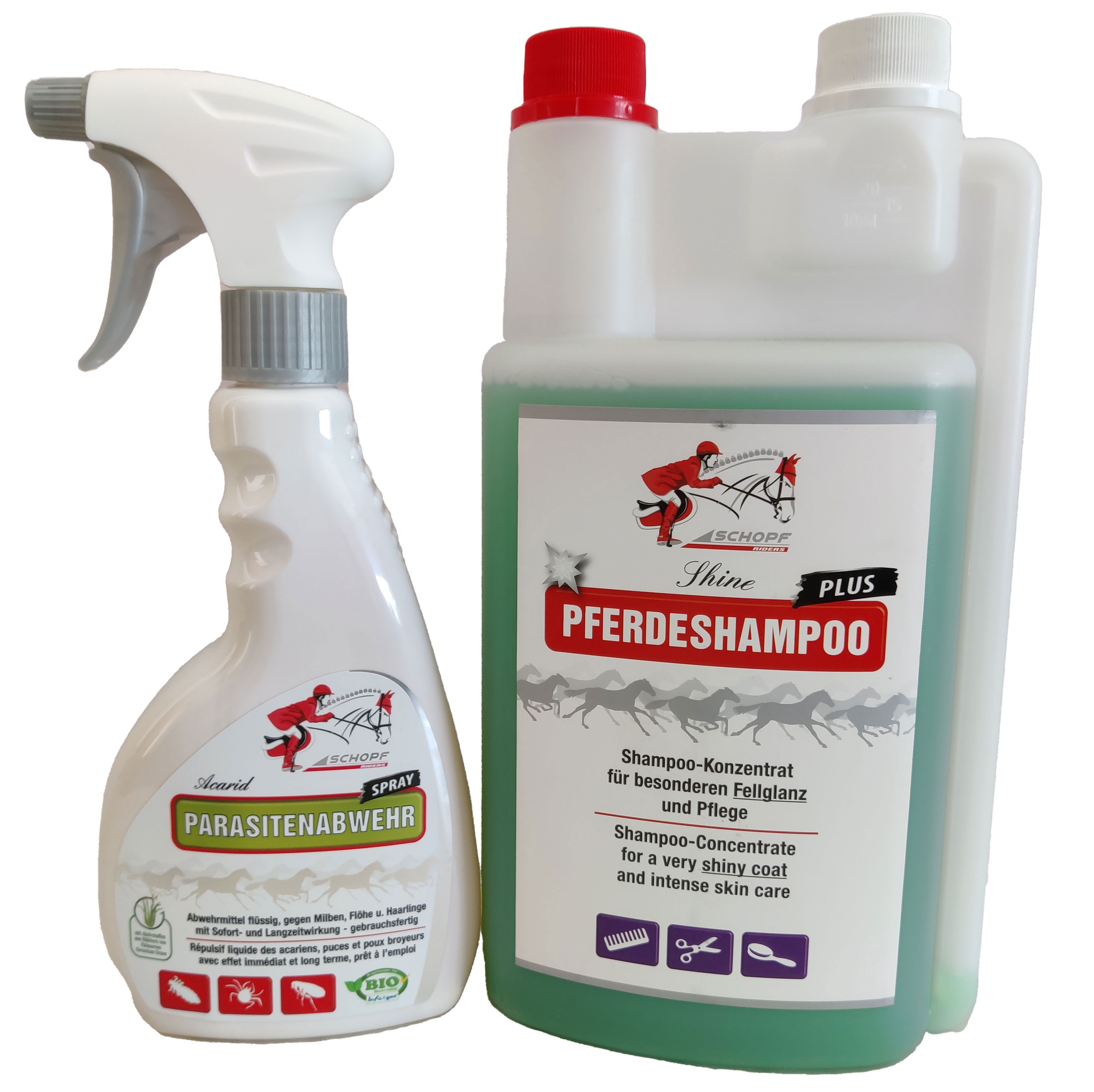 SET B Parasitenabwehr + Pferdeshampoo
