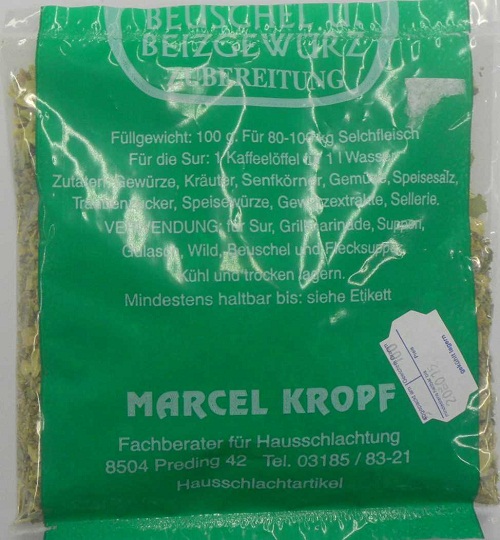 Beuschel und Beizgewürz 100 g***