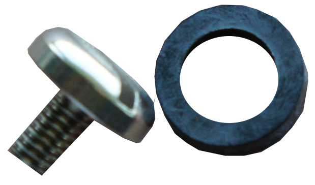 Edelstahlschraube mit Dichtung 2260906