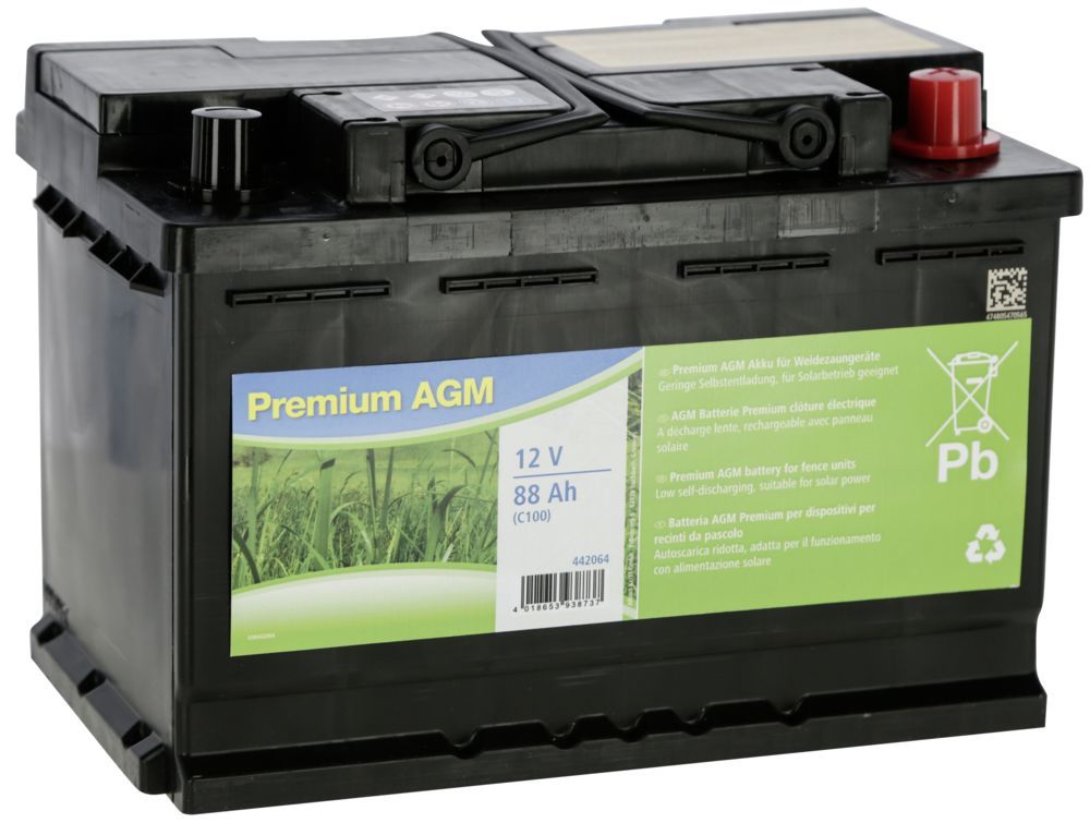 Premium AGM Akku 88 - 12 V, 88 Ah