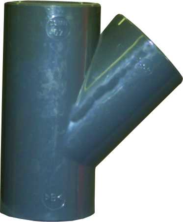 PVC-T-Stück 45° 20mm
