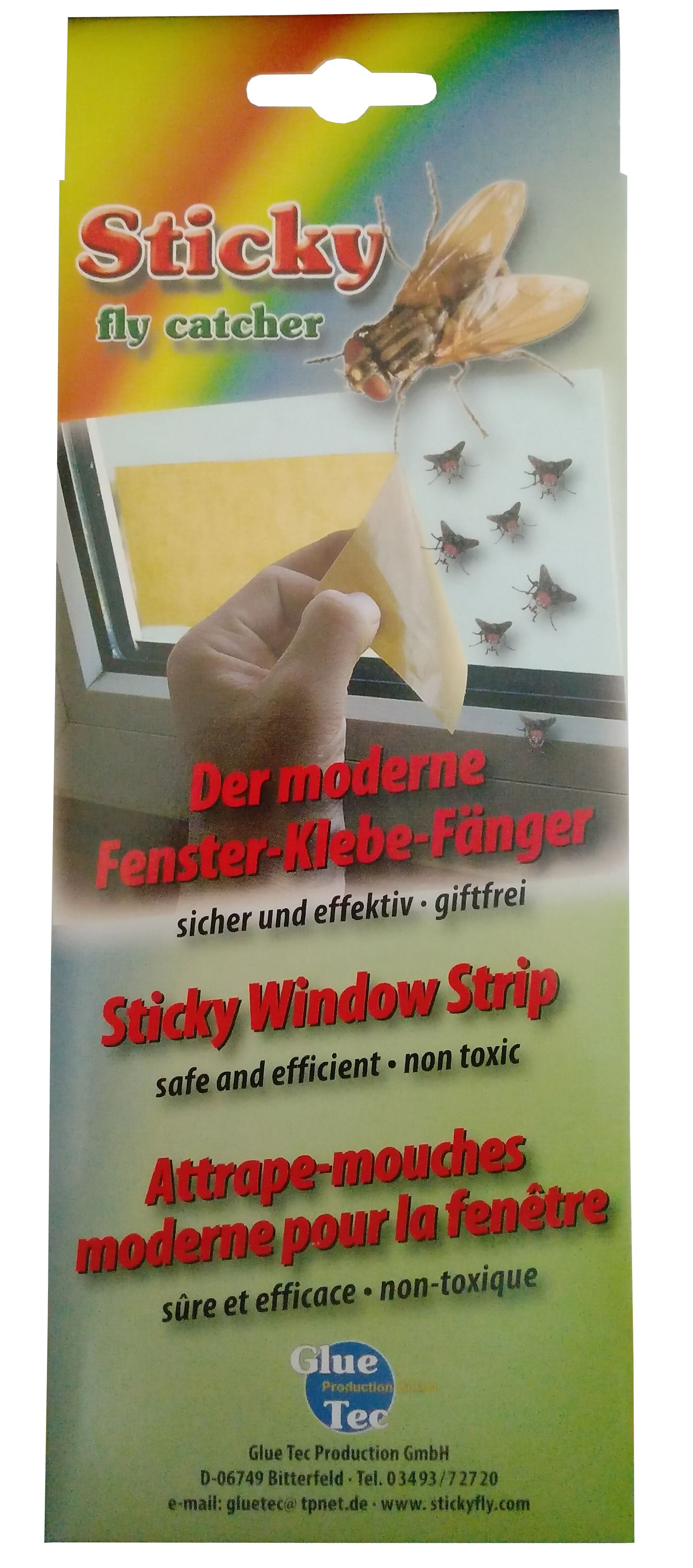 Fensterklebefänger transparent