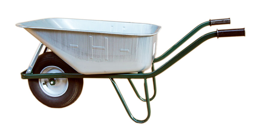 Schiebetruhe 100 Liter verzinkt "Hugo"