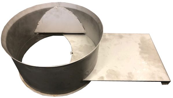 Absperrschieber Ø350 - Rohrteil