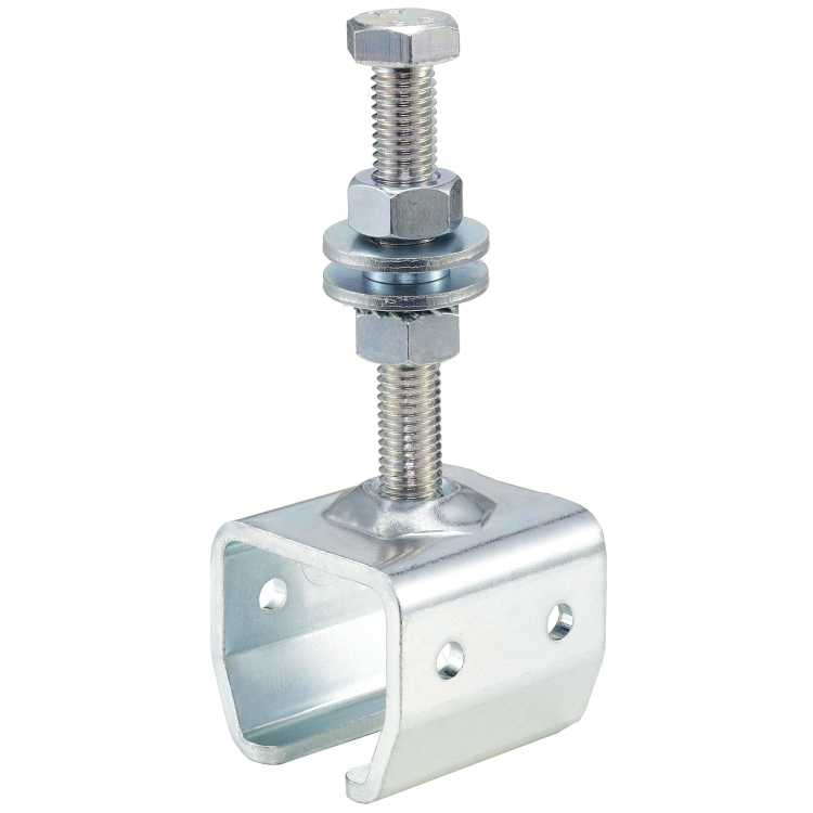 Höhenverstellmuffe Agrar 300 verzinkt