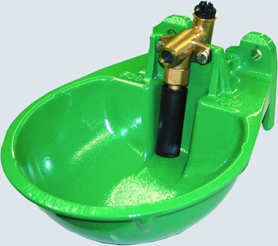 Tränkebecken F30 Polycoat mit Rohrventil***