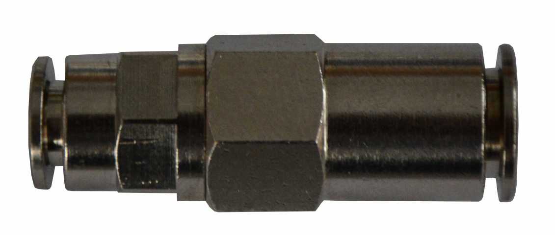 Gerader Verbinder reduziert 8/6 auf 6/4 