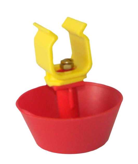 Rundschalentränker für Hühner